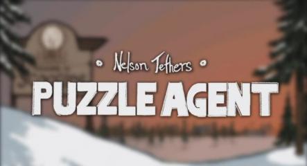 Puzzle Agent Title Screen